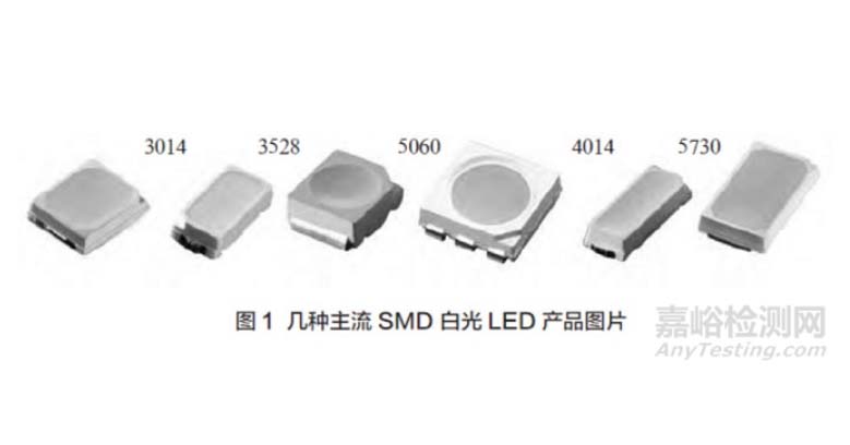 几种主流SMD白光LED产品图片
