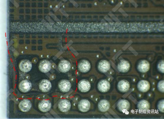 样品1底部有不明残留物轮廓