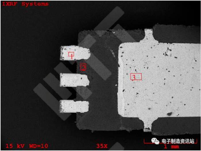 裸芯片表面SEM图片
